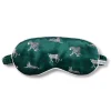 Women Petite Plume Adult's Silk Sleep Mask in Panthère de Luxe