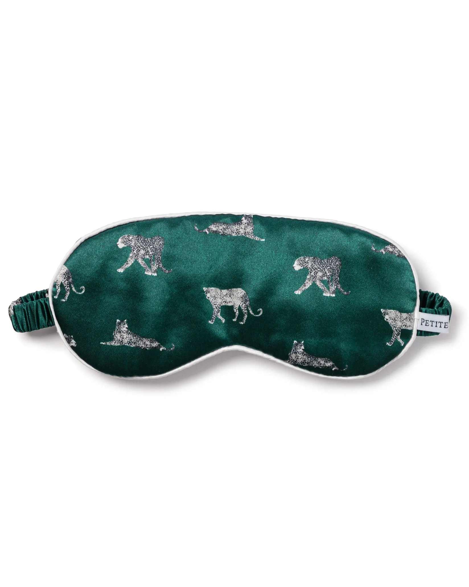 Women Petite Plume Adult's Silk Sleep Mask in Panthère de Luxe