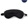 Women Petite Plume Adult's Silk Sleep Mask in Black