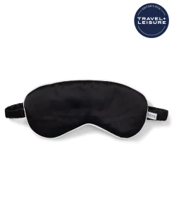 Women Petite Plume Adult's Silk Sleep Mask in Black