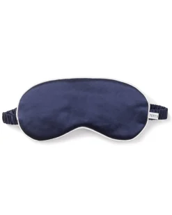 Women Petite Plume Adult's Silk Sleep Mask in Navy