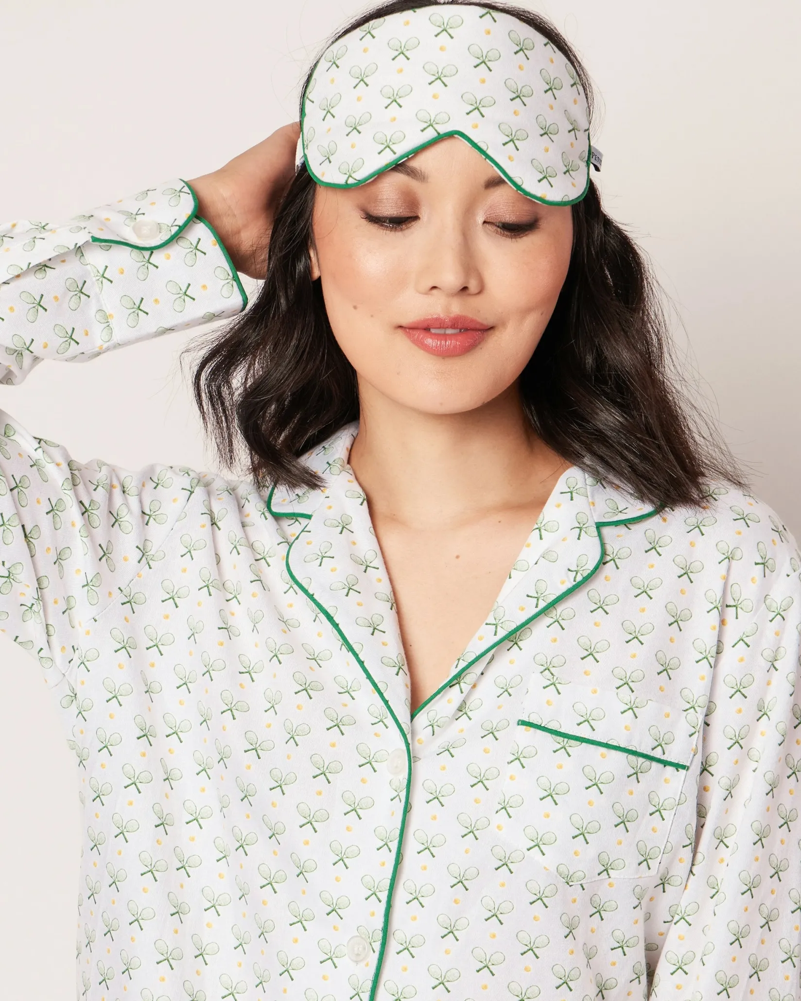 Women Petite Plume Adult's Twill Sleep Mask in