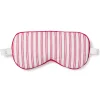 Women Petite Plume Adult's Twill Sleep Mask in Antique Red Ticking