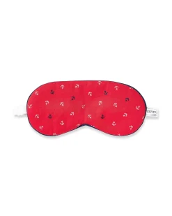 Women Petite Plume Adult's Twill Sleep Mask in Anchors Away