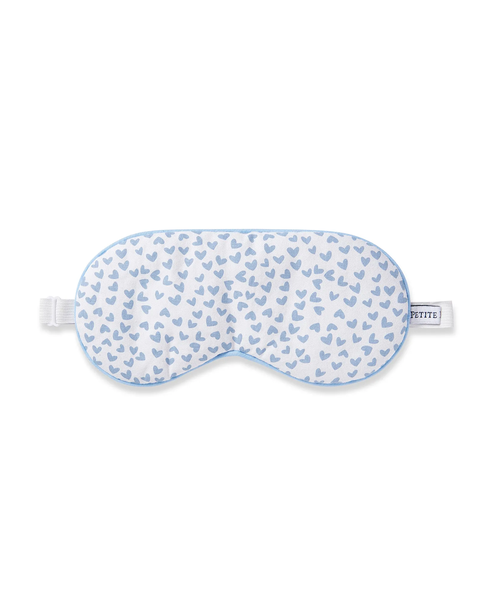 Women Petite Plume Adult's Twill Sleep Mask in Bluehearts
