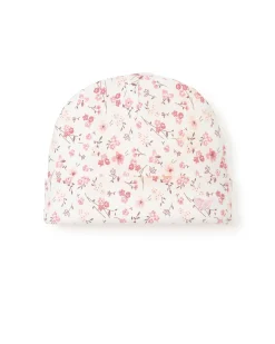 Petite Plume Baby Pima Hat in Fleur D'Azur