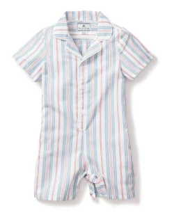 Petite Plume Baby Twill Summer Romper in