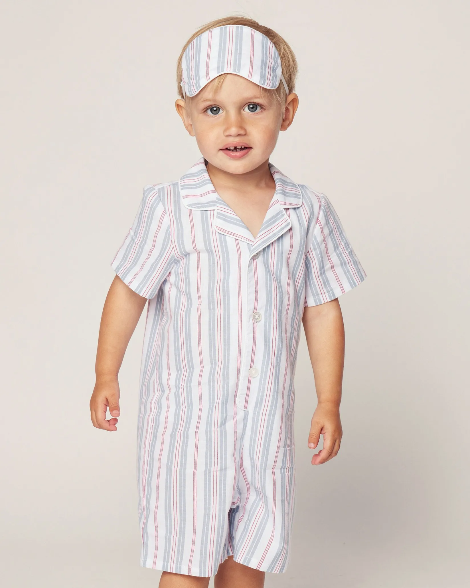 Petite Plume Baby Twill Summer Romper in