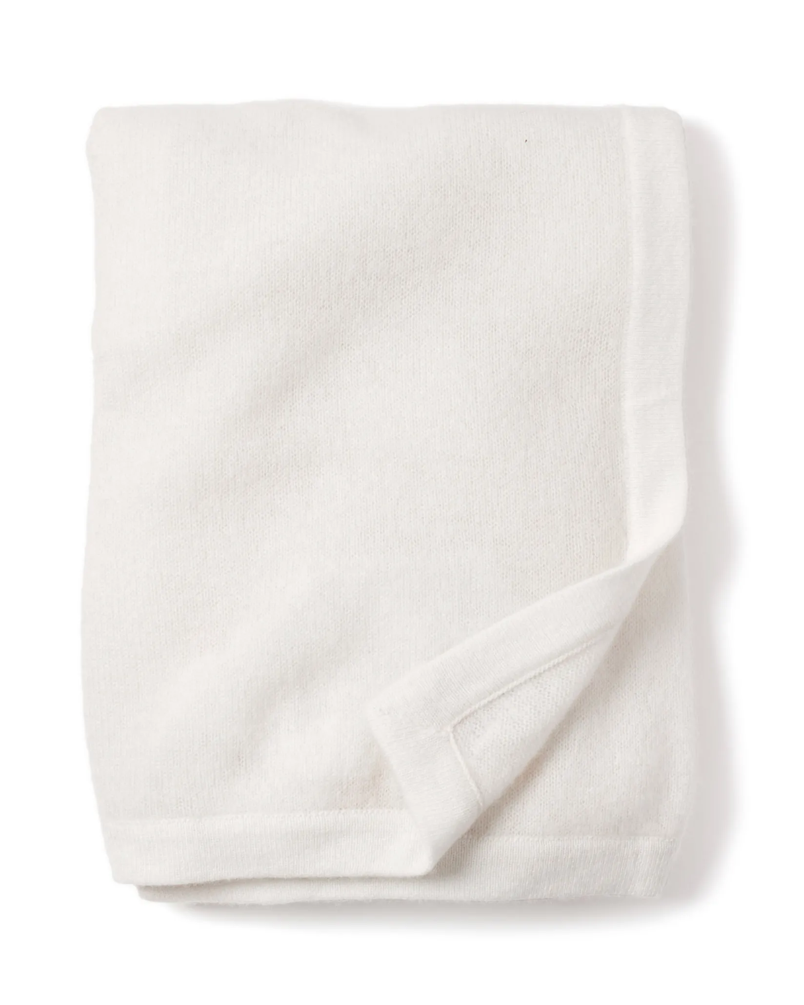 Petite Plume Baby's Flannel Cambridge Romper & Cashmere Blanket Gift Set