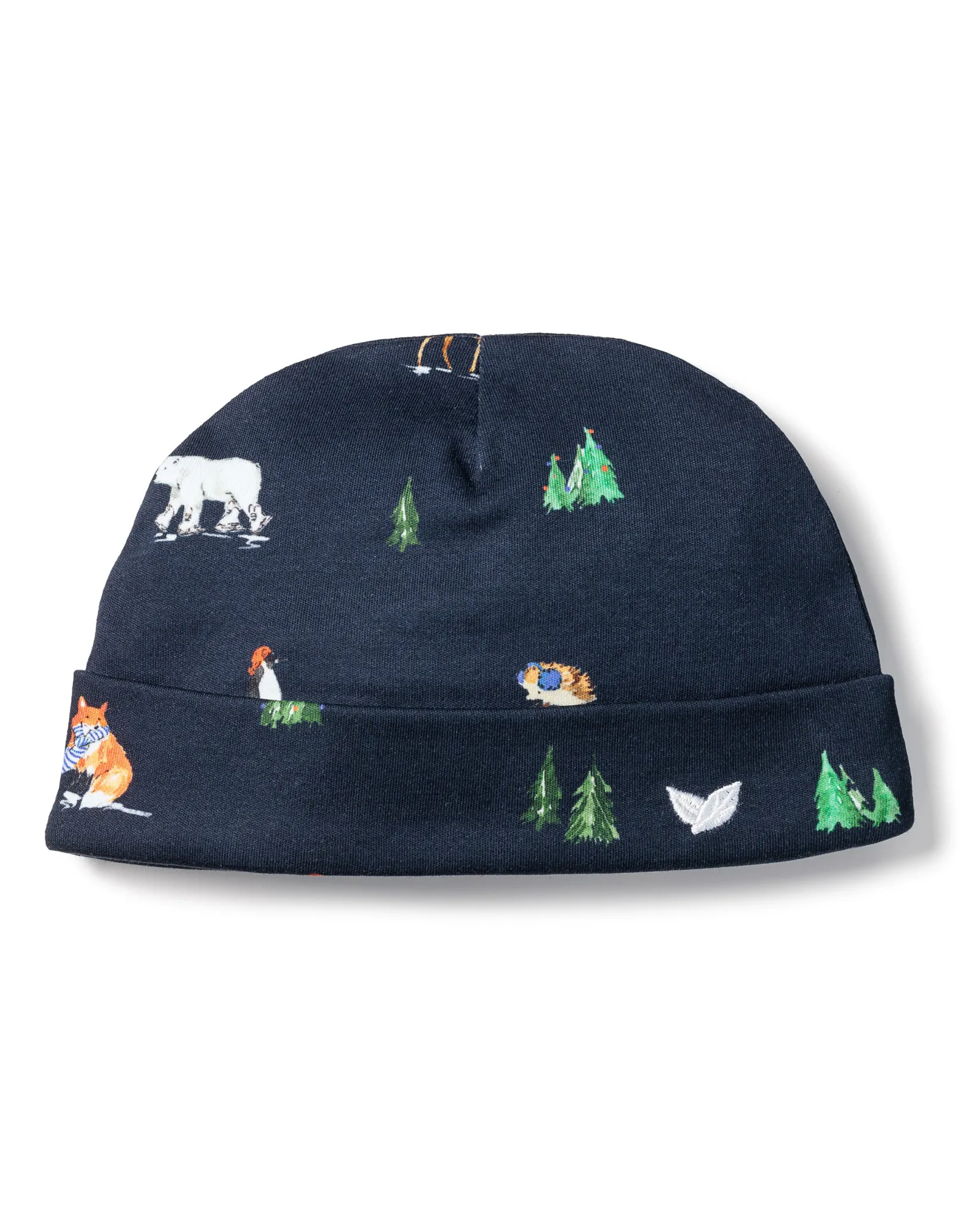 Petite Plume Baby's Pima Hat in Arctic Antics