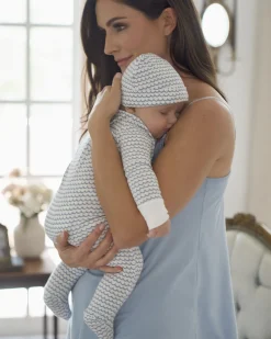 Petite Plume Baby's Pima Hat in Bateau