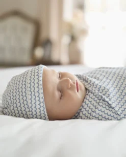 Petite Plume Baby's Pima Hat in Bateau