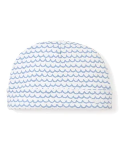 Petite Plume Baby's Pima Hat in La Mer