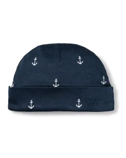 Petite Plume Baby's Pima Hat in La Mer