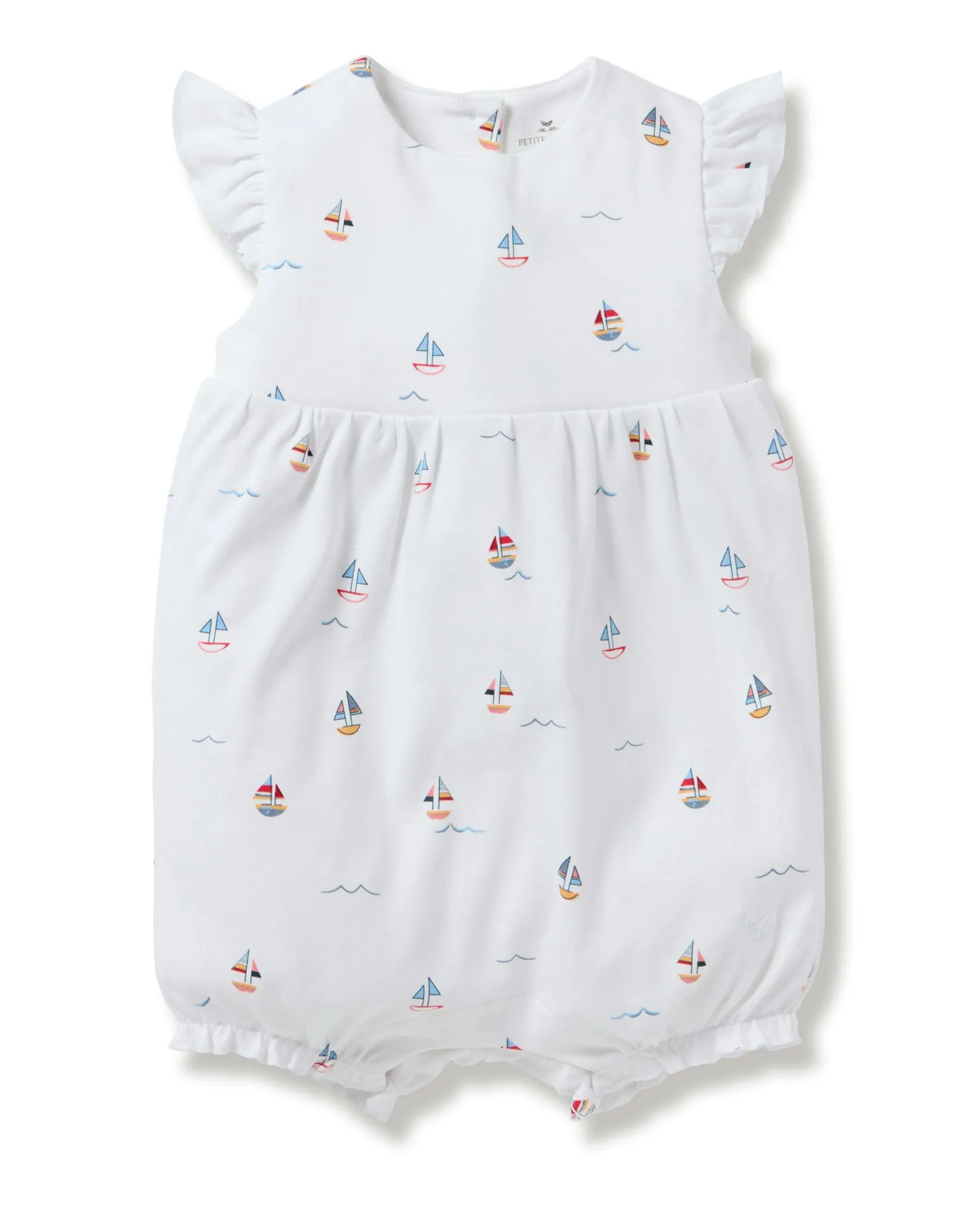 Petite Plume Baby's Pima Isla Play Romper in Blushing Bows