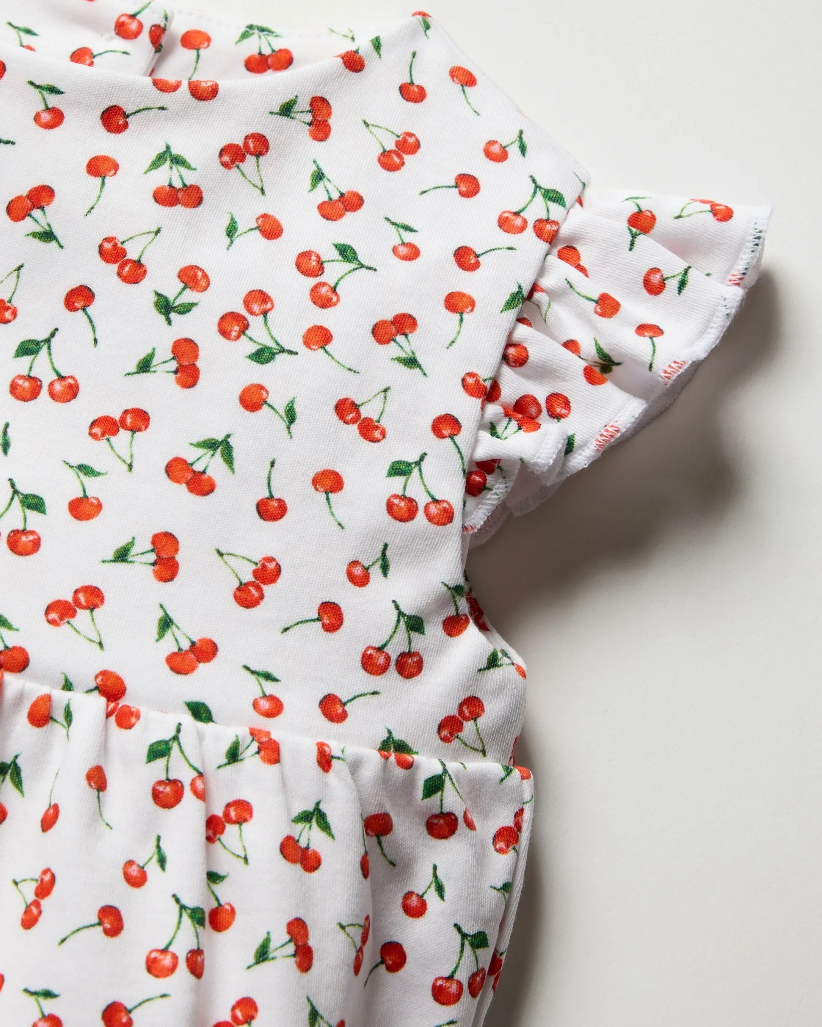 Petite Plume Baby's Pima Isla Play Romper in Blushing Bows