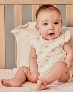 Petite Plume Baby's Pima Isla Play Romper in Bateau