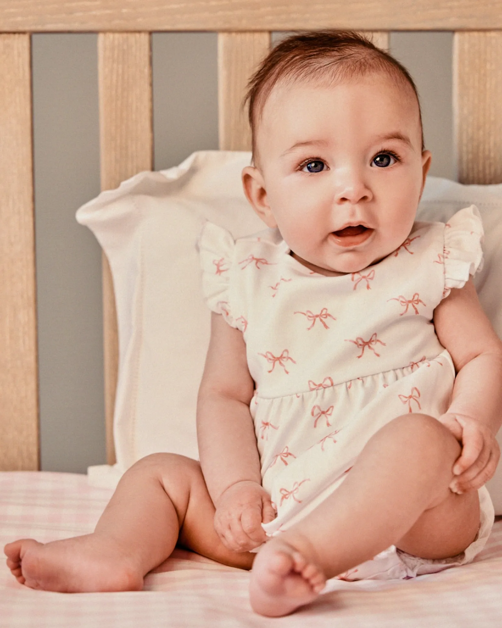 Petite Plume Baby's Pima Isla Play Romper in Bateau