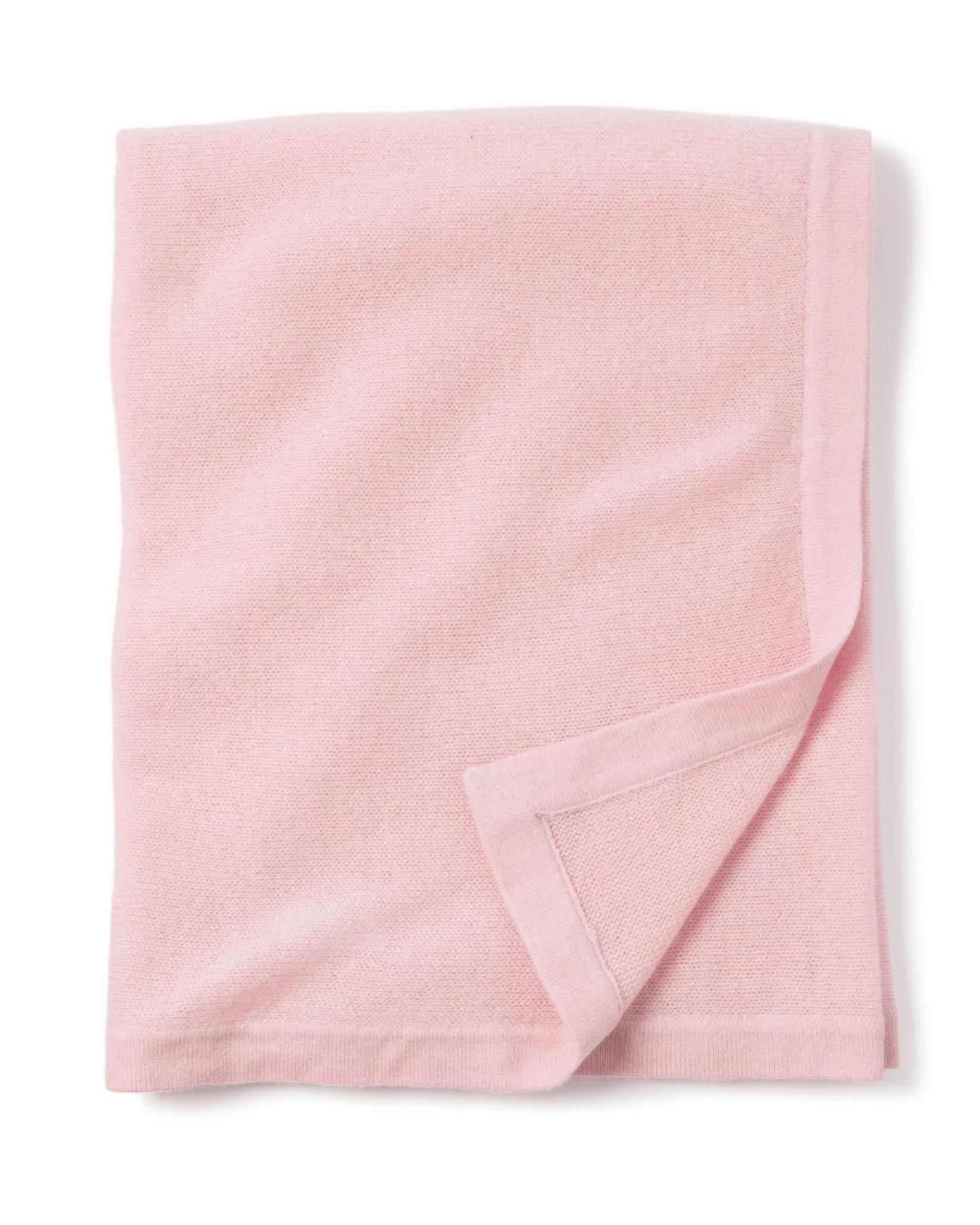 Petite Plume Baby's Pink Gingham Classic Romper & Cashmere Blanket Gift Set