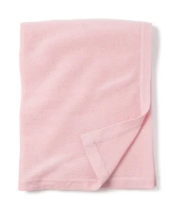 Petite Plume Cashmere Baby Blanket in Rose