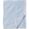 Petite Plume Cashmere Baby Blanket in Indigo