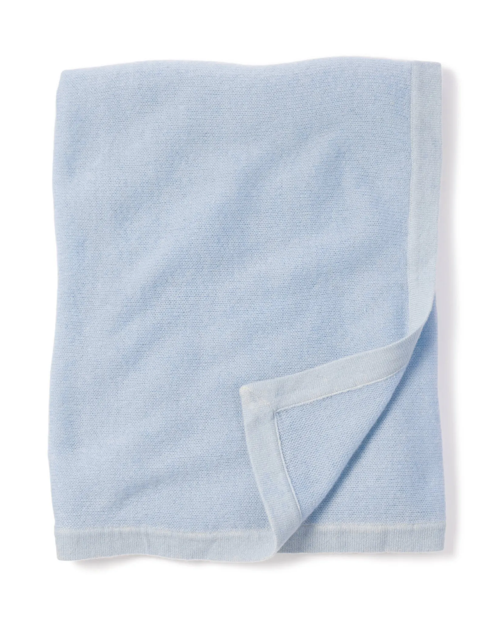 Petite Plume Cashmere Baby Blanket in Indigo