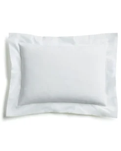 Petite Plume Decorative Pillow in White