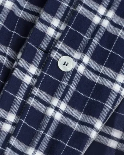 Petite Plume Flannel Duvet Set in Oxford Tartan