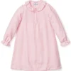 Kids Petite Plume Girl's Flannel Victoria Nightgown in Pink