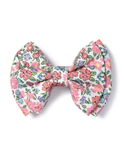 Kids Petite Plume Girl's Hair Bows in Fleurs de Rose