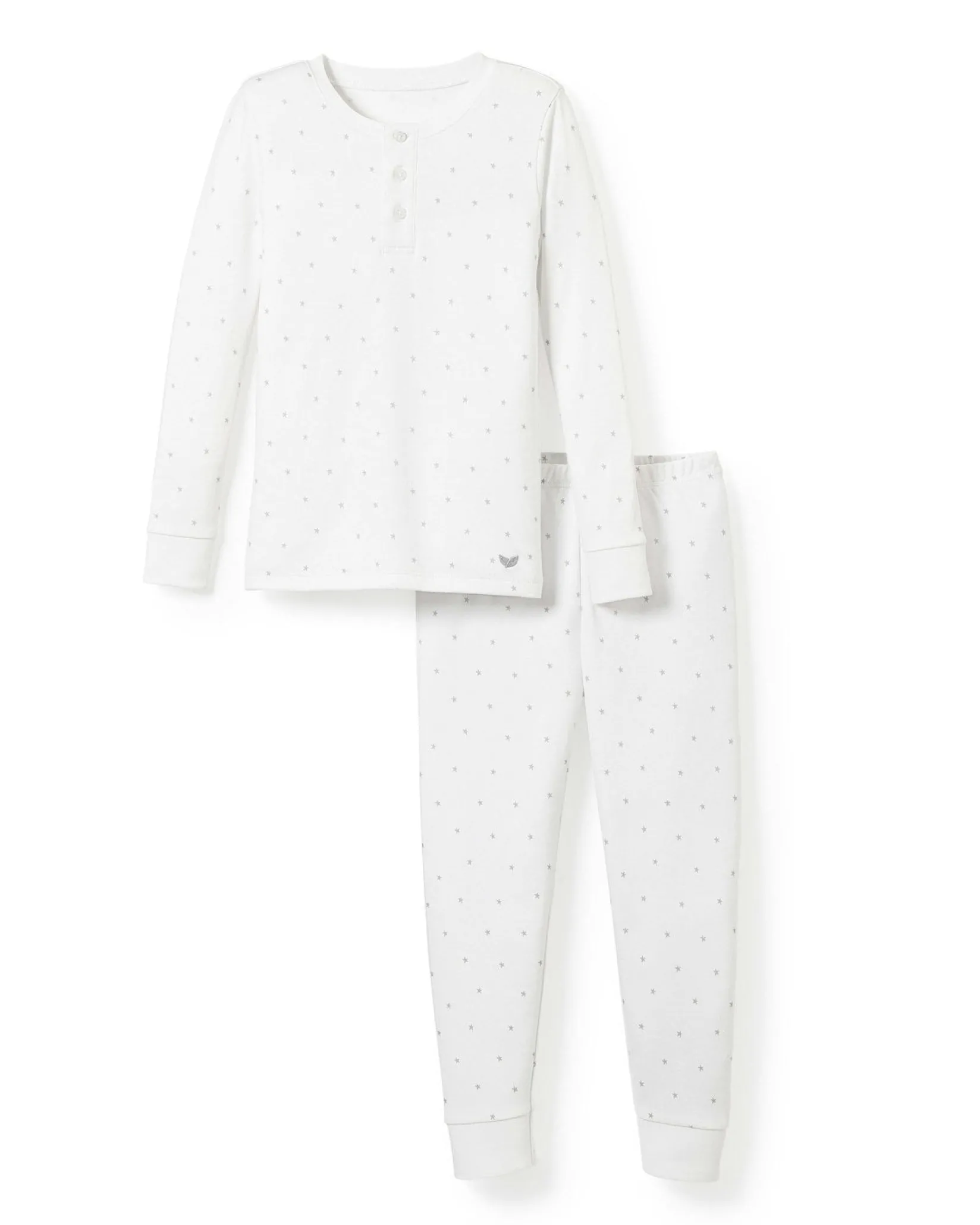 Kids Petite Plume Girl's Pima Snug Fit Pajama Trio