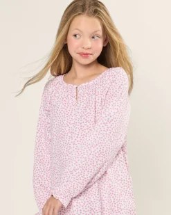 Kids Petite Plume Girl's Twill Delphine Nightgown in