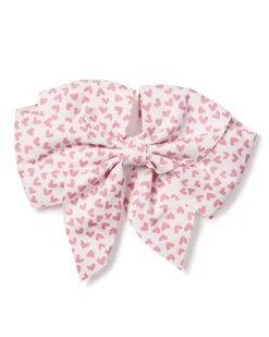 Kids Petite Plume Girl's Twill Hair Bows in Sweethearts