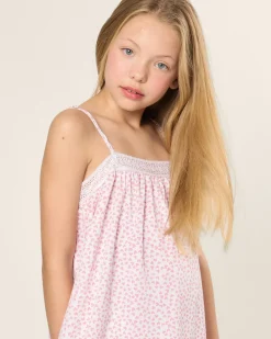 Kids Petite Plume Girl's Twill Lily Nightgown in Flamingos