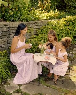 Kids Petite Plume Girl's Twill Lily Nightgown in Flamingos
