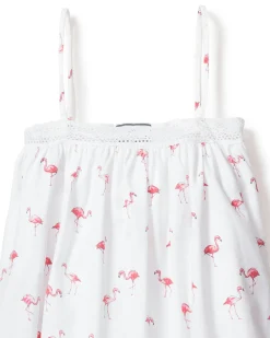 Kids Petite Plume Girl's Twill Lily Nightgown in Seashell Splendor