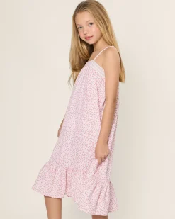 Kids Petite Plume Girl's Twill Lily Nightgown in Sweethearts