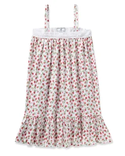 Kids Petite Plume Girl's Twill Lily Nightgown in Sweethearts