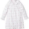 Kids Petite Plume Girl's Twill Scarlett Nightgown in Sugar Plum Fairy