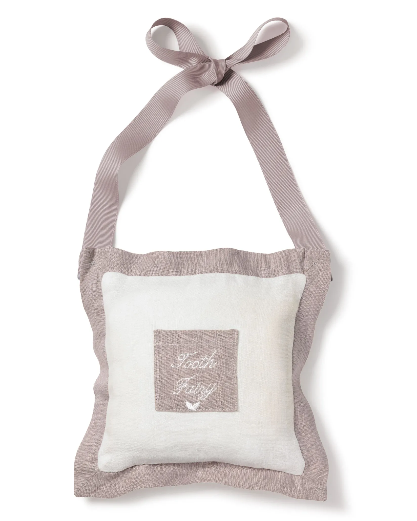 Kids Petite Plume Grey Tooth Fairy Pillow