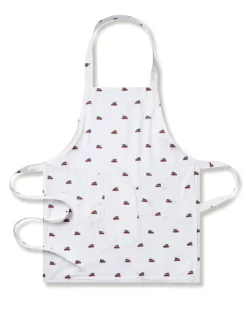 Petite Plume Kid's Apron in Holiday Journey