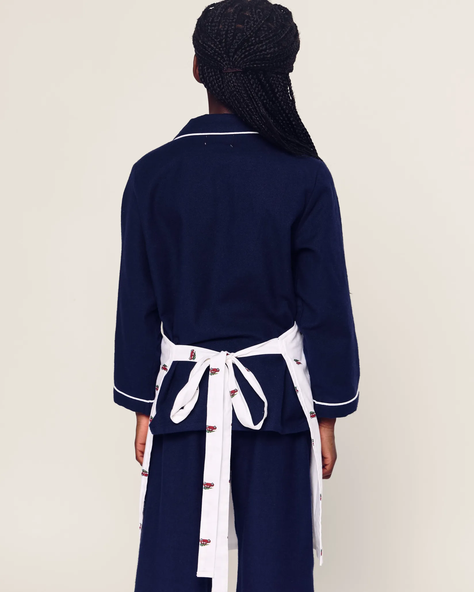 Petite Plume Kid's Apron in Holiday Journey
