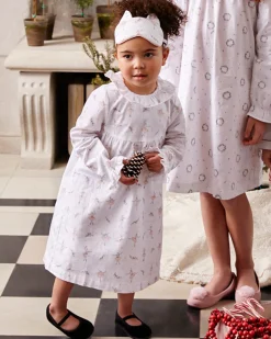 Petite Plume Kid's Delphine Slipper in Black Velvet