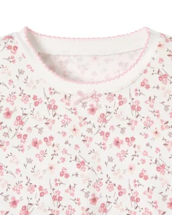 Kids Petite Plume Kid's Pima Snug Fit Pajama Set in Dorset Floral