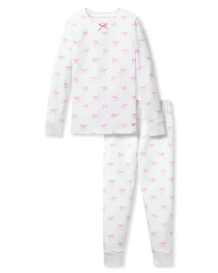 Kids Petite Plume Kid's Pima Snug Fit Pajama Set in Dorset Floral