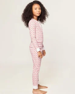 Kids Petite Plume Kid's Pima Snug Fit Pajama Set in Autumn Orchards