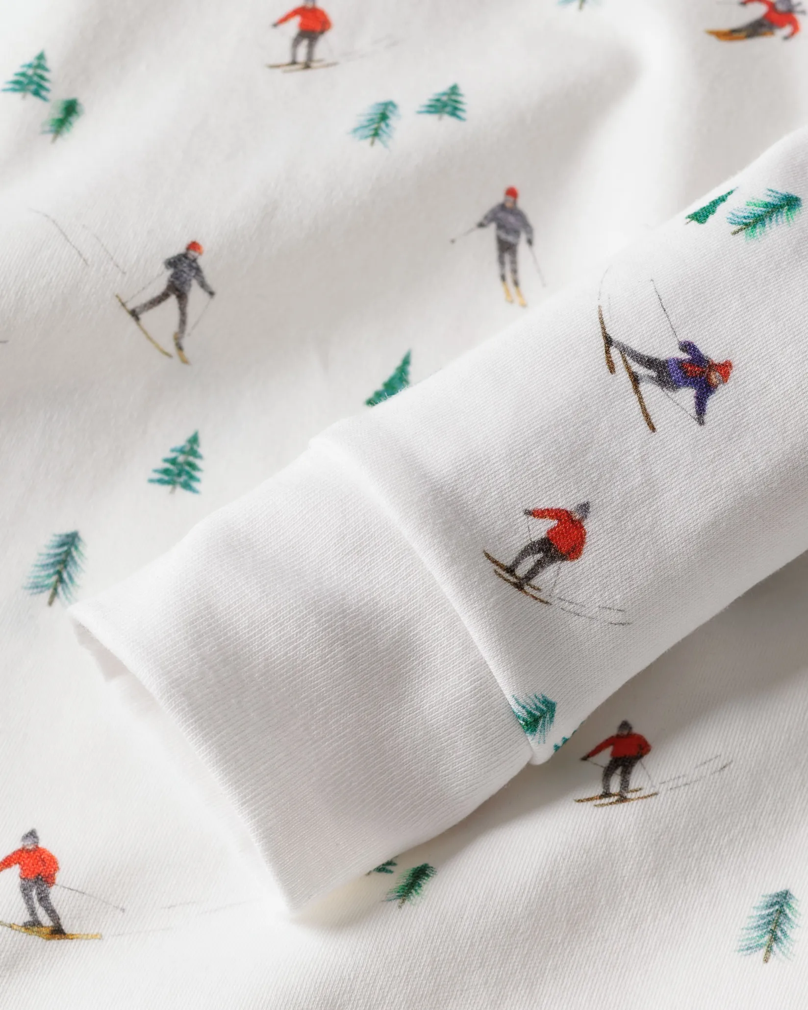 Kids Petite Plume Kid's Pima Snug Fit Pajama Set in Après Ski