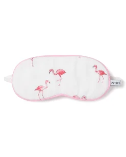 Kids Petite Plume Kid's Sleep Mask in Flamingos
