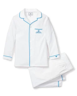 Kids Petite Plume Kid's Twill Pajama Set Hotel del Coronado x
