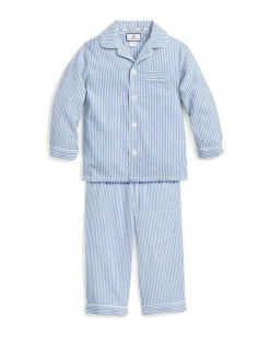 Kids Petite Plume Kid's Twill Pajama Set in